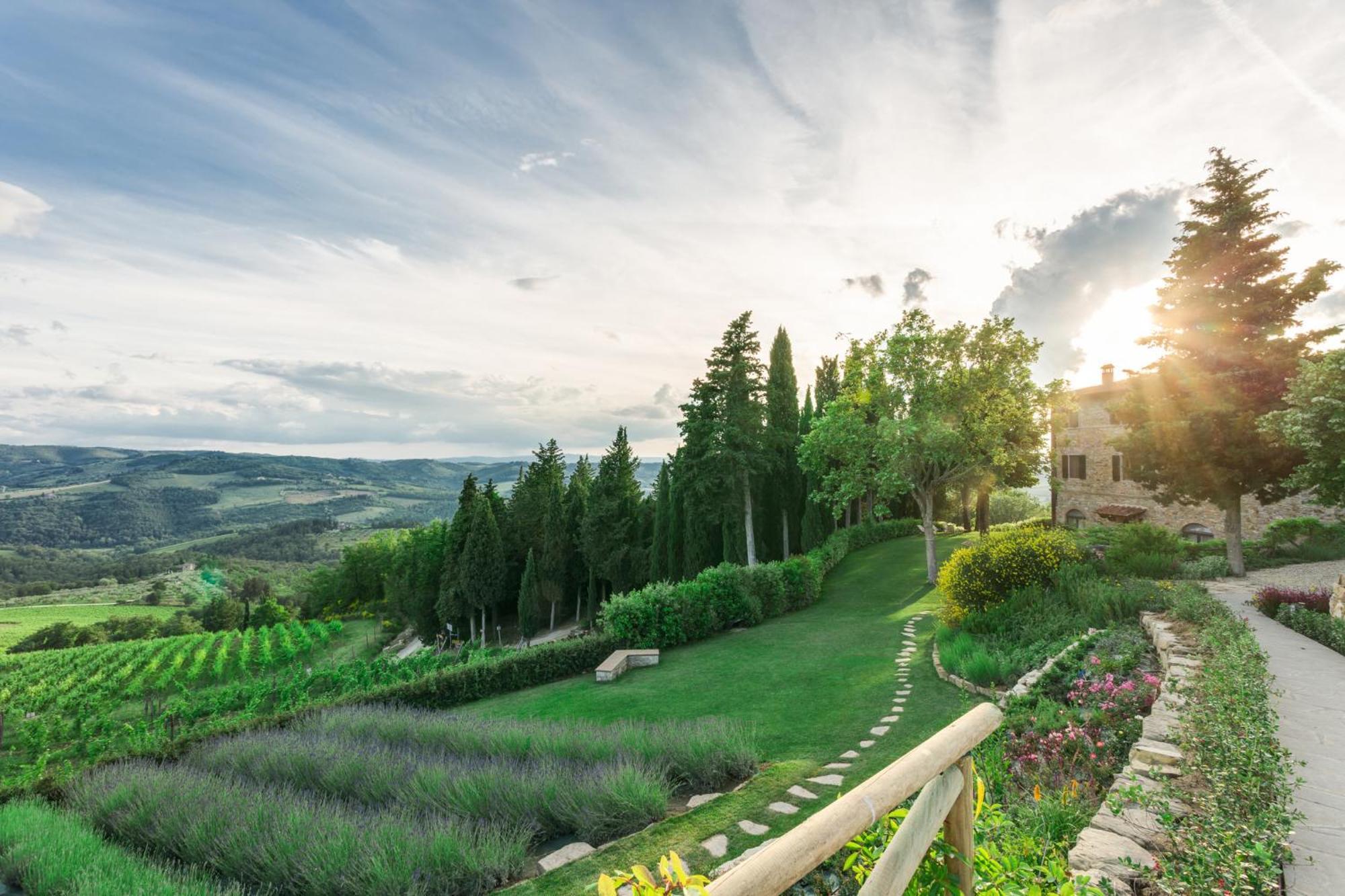La Valletta Boutique Wine Estate Панцано Экстерьер фото