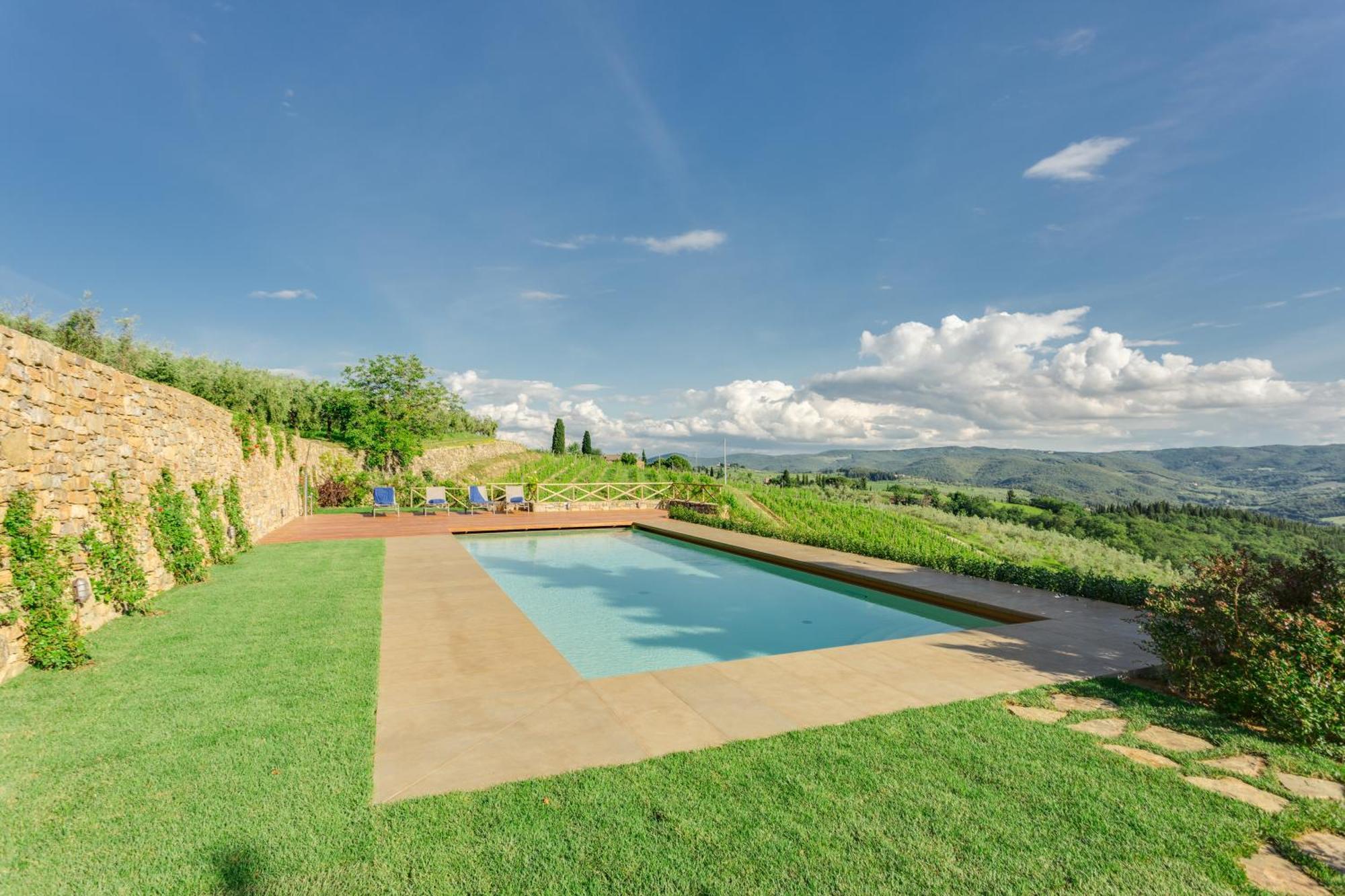 La Valletta Boutique Wine Estate Панцано Экстерьер фото